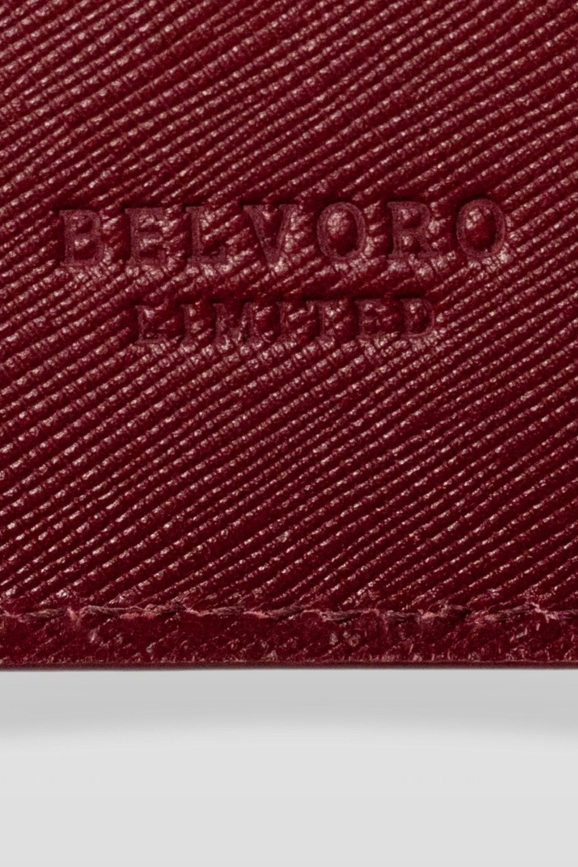 Tarjetero Granate Saffiano