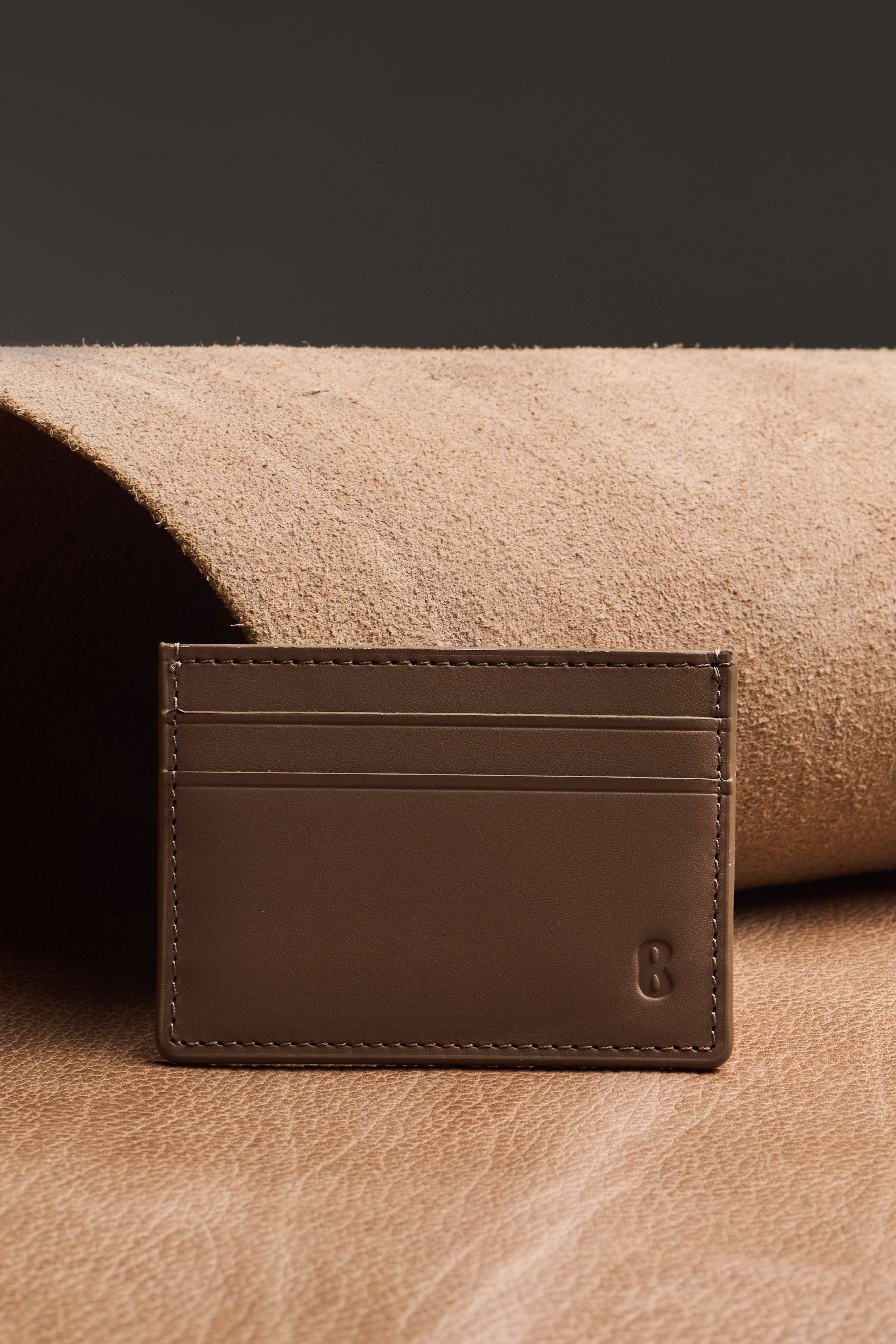Tarjetero Marrón Claro