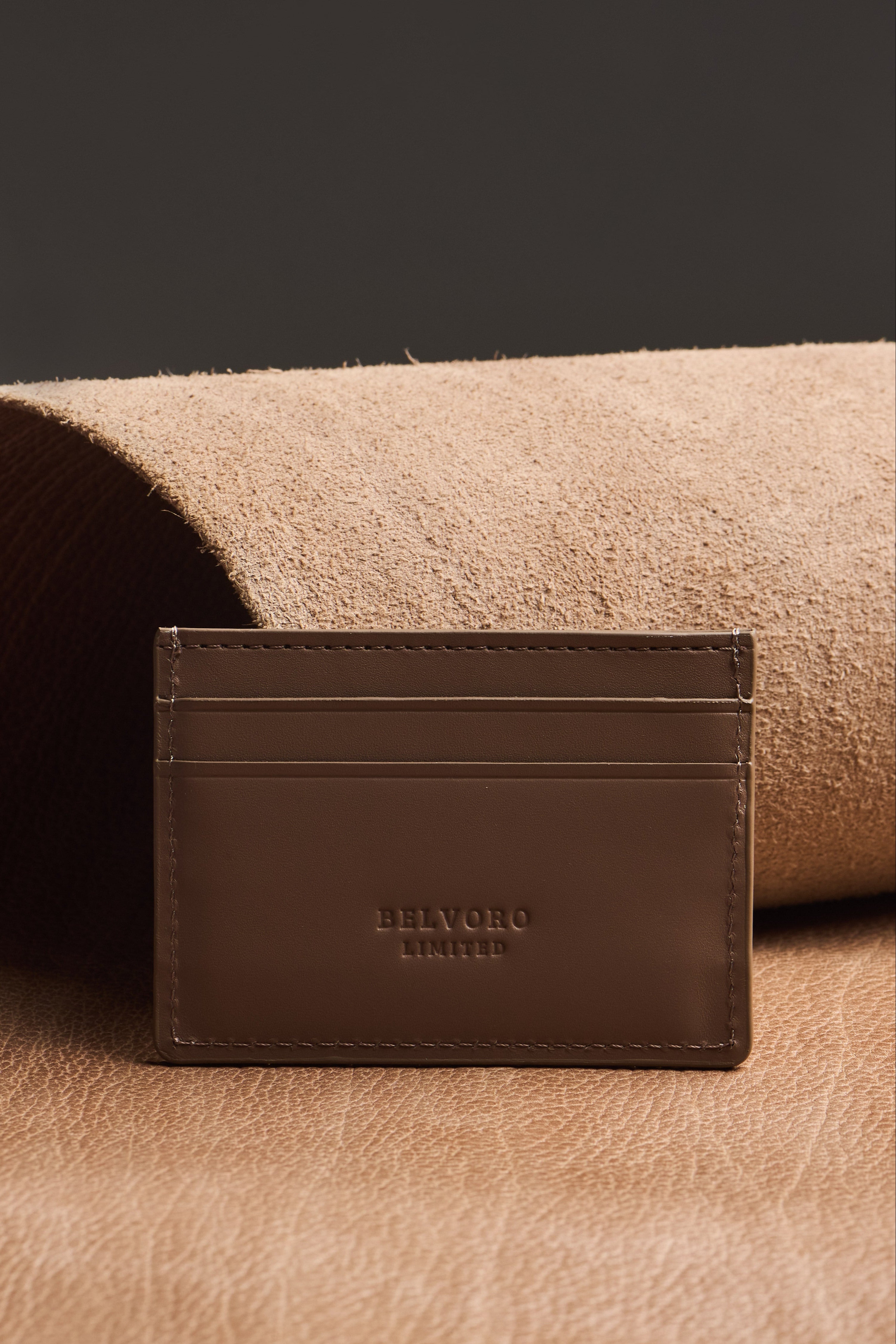 Tarjetero Marrón Claro