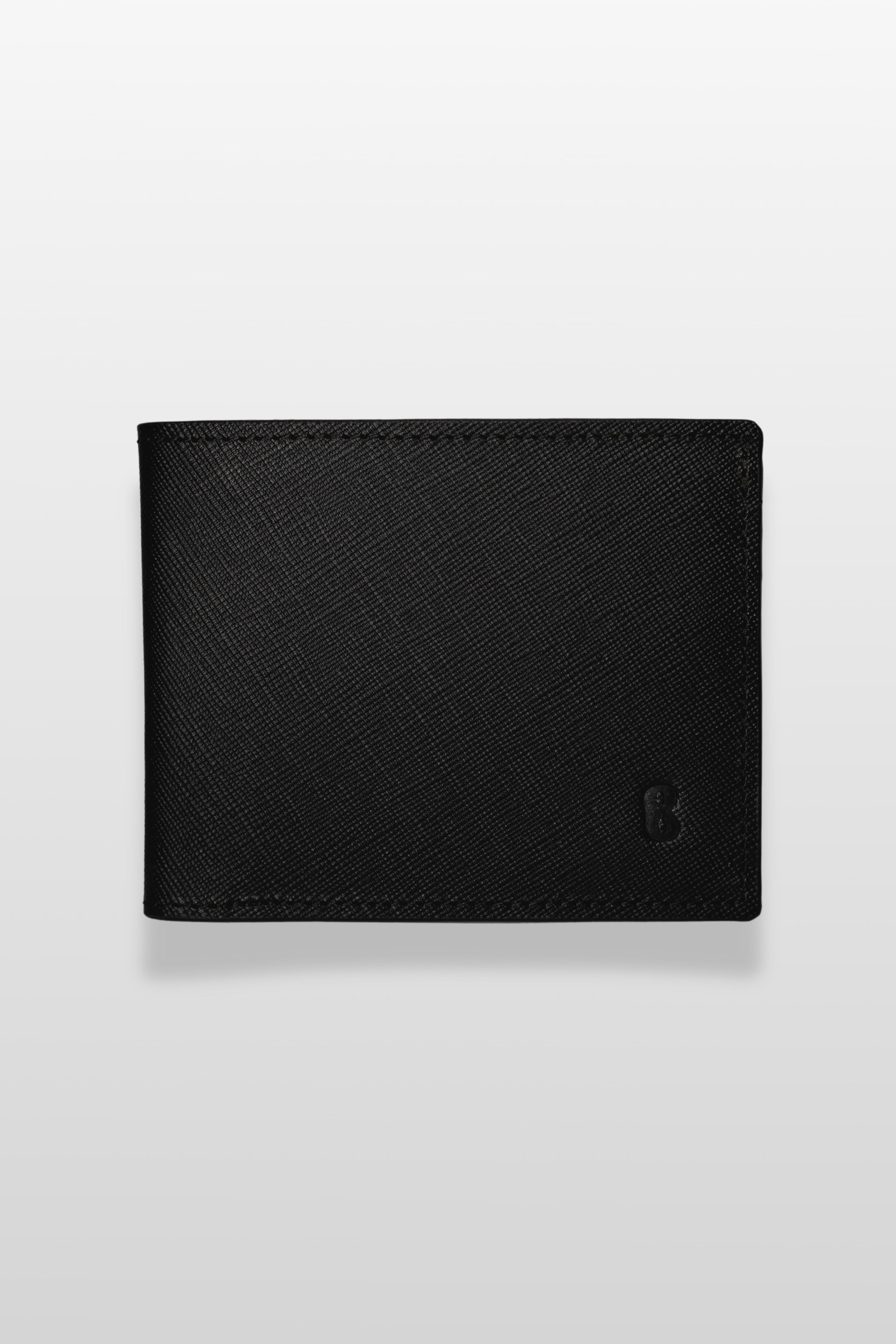 Cartera Negra Saffiano