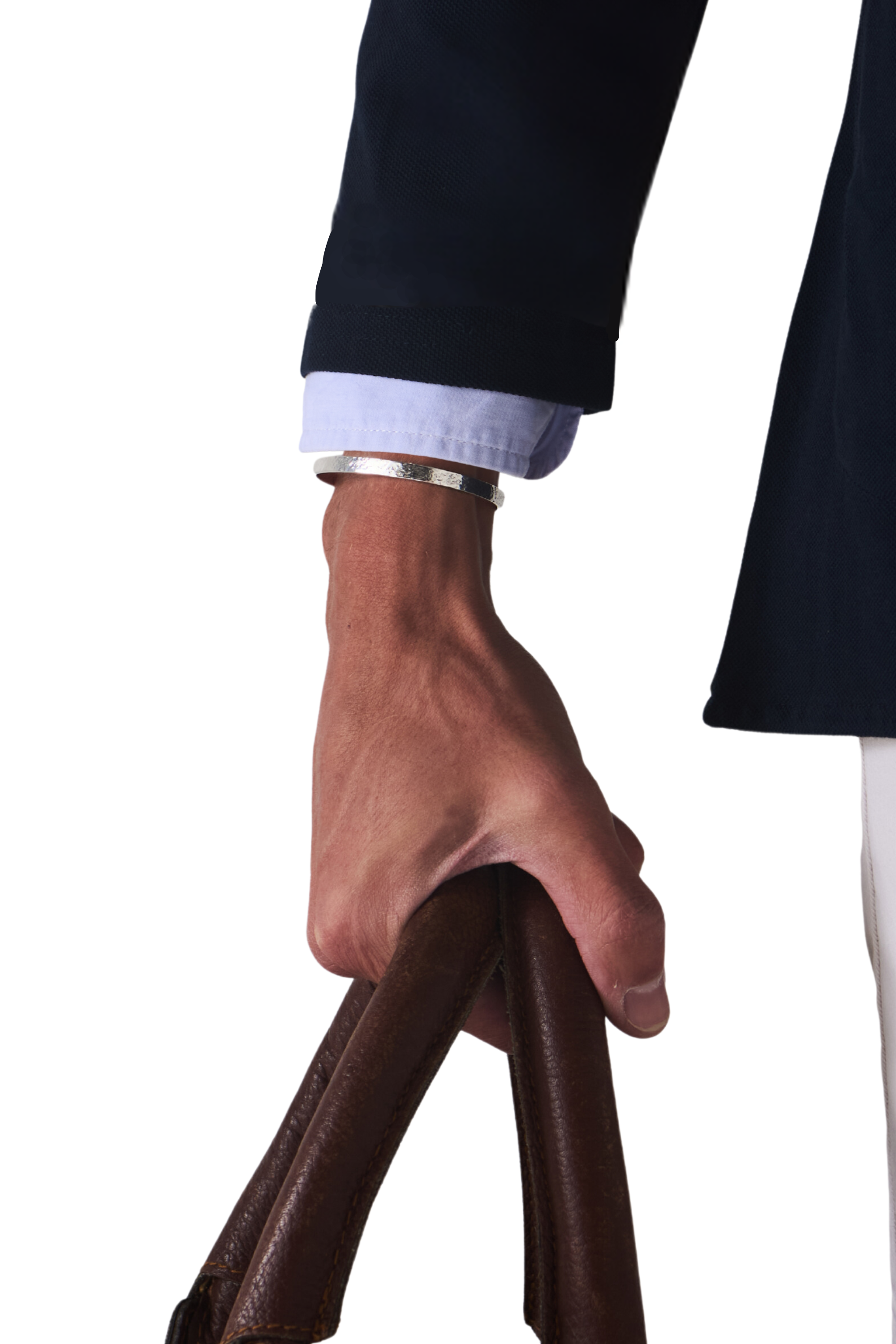 Pulsera Rigida Martillada