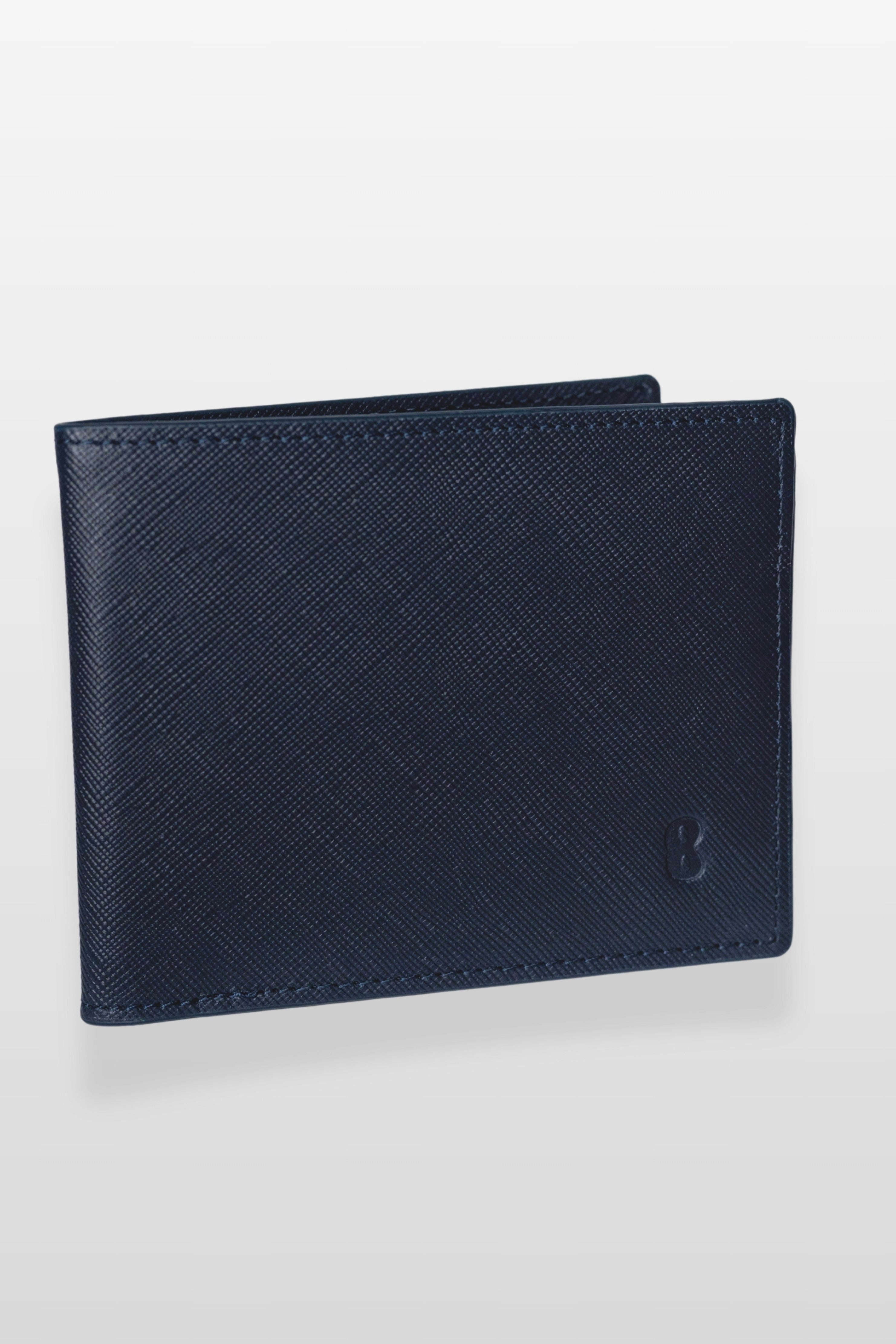 Cartera Azul Saffiano